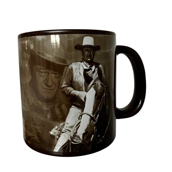 John Wayne Collectible Coffee Cup Mug A Creed to Live By 20 ounce 4" - Picture 1 of 5